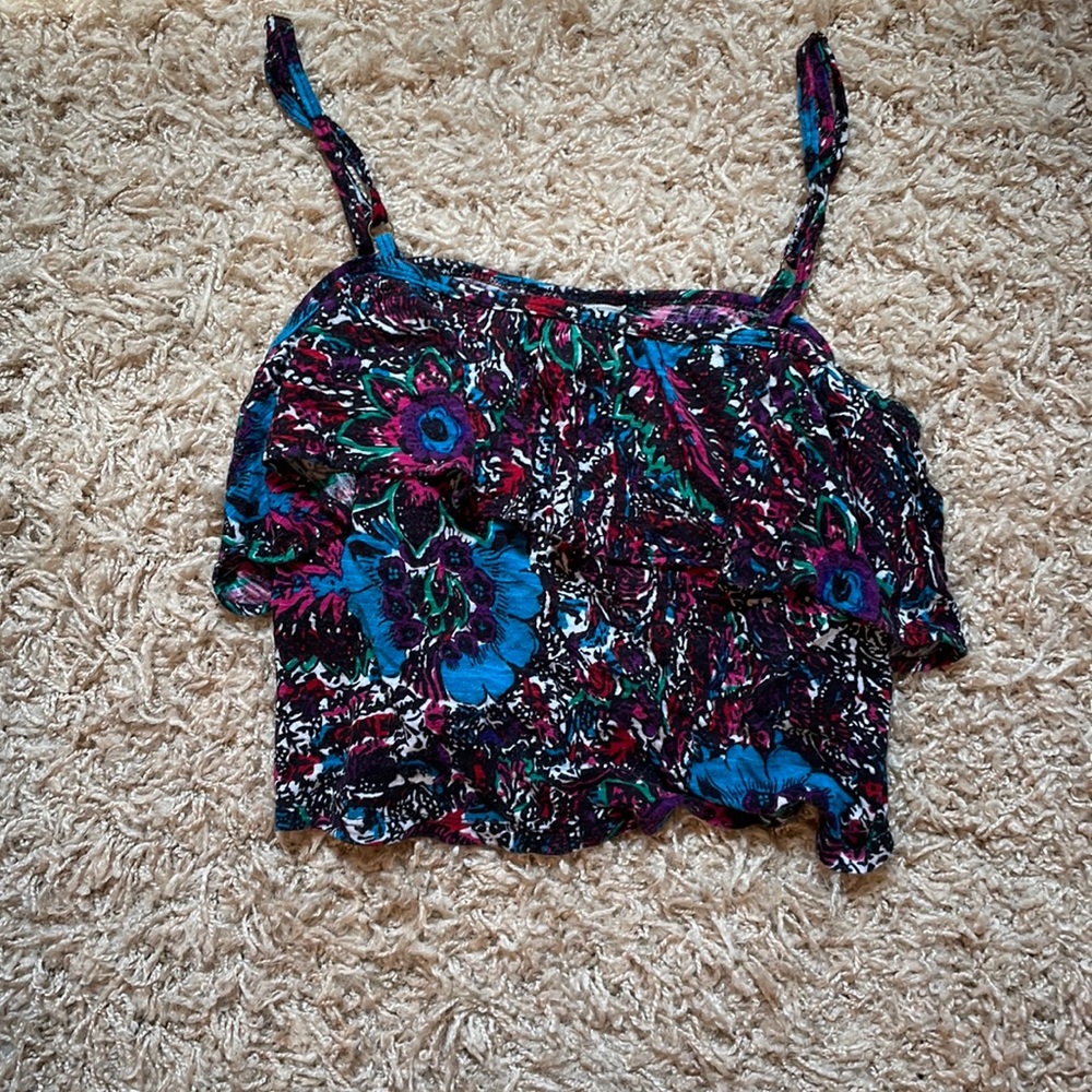 Forever 21 Floral Tank Top